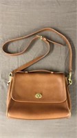 Coach Willis station leather cross body bag