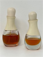 Vintage Halston Perfume Cologne Bottles
