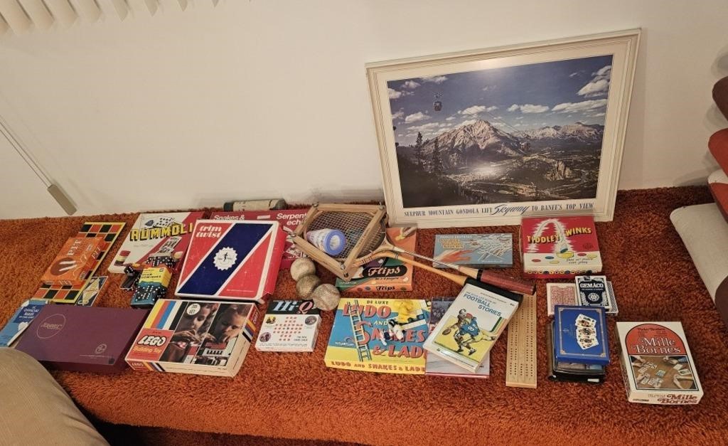 Vintage Games & Assorted