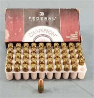Box of 50 Federal Champion 9mm 115gr FMJ Ammo
