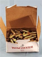 Box of 100 Winchester 9mm 115gr. FMJ Ammunition