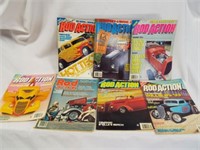 (7) Street Rod Action Magazines (1) 1976 (2) 1989