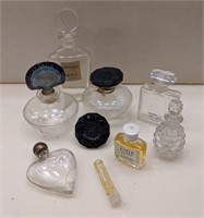 Lot of Vintage Perfume Bottles