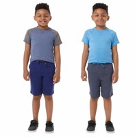 4-Pc 32 Degrees Boy's 7 Set, T-shirts and Shorts,