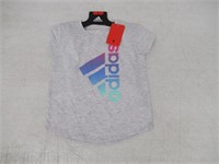 2-Pc Adidas Girl's 6 Set, T-shirt and Short, Grey
