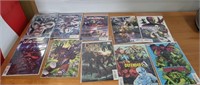 Lot of 10 Comics, Magneto, Dark Ages, Defenders