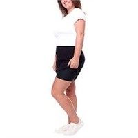 SC. & CO. Women's 12 Tummy Control Skort, Black