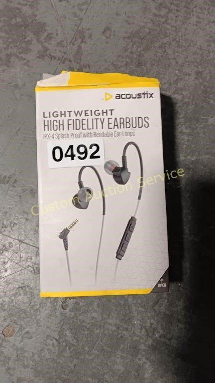 ACOUSTIX HIGH FIDELITY EARBUDS