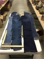 5 pairs of jeans-Sz youth 14, 16