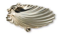 Cartier Sterling Silver Shell Form Dish