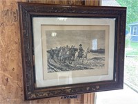 Antique Napoleon Framed Art Print