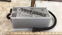 Power source battery charger supply
