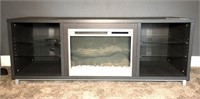 Fireplace Storage Unit with Remote