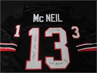 Gerald McNeil Signed Jersey JSA COA