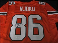 David Njoku Signed Jersey JSA COA