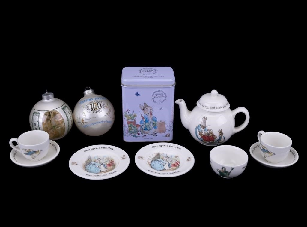 Peter Rabbit Wedgwood Tea Set + Ornaments