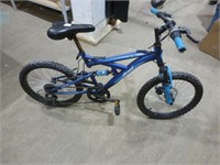 Blue Wicked Bike - 20" Wheel