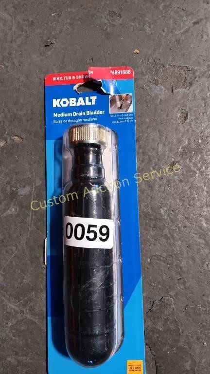 KOBALT MEDIUM DRAIN BLADDER