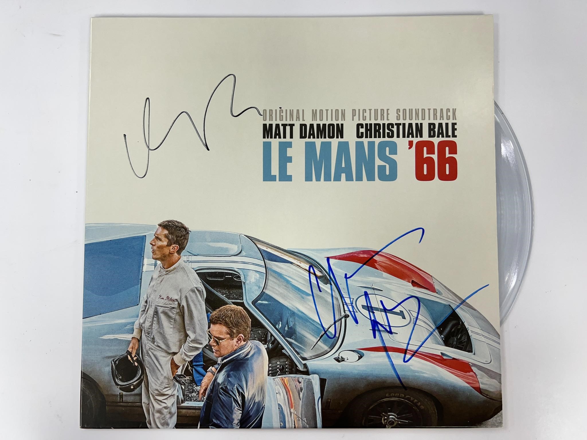 Autograph COA Ford V Ferrari vinyl