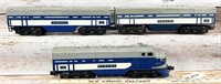 Lionel 2367 Wabash F3 diesel & B unit, and 2367C