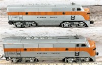 Lionel 2355 Western Pacific F3 diesel & dummy, O