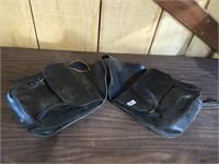 Bells Leather Saddle Bags