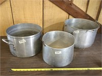 Stock Pots - Lot of 3