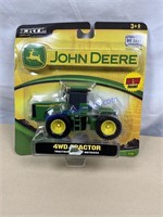 ERTL 37308 John Deere 4WD Tractor With Triples,