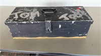 Vintage Metal US Russakov 1944 Tool Box