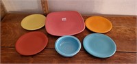 6 pieces Fiestaware