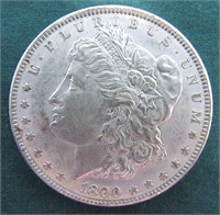 1890 U.S. MORGAN SILVER DOLLAR