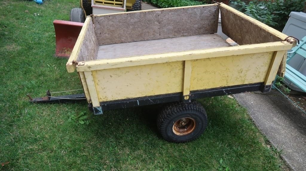 Cart w/Sides 50"l (71"w/Tongue)x40"wx30"h