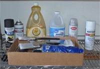 (G5) Painting Supplies, Ammonia and More