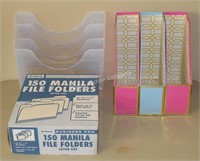 (G5) Manilla File Folders & Organizers