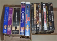 (G5) DVDs and VHS Tapes