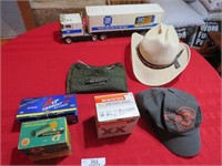 Ammunition, Hats, Truck