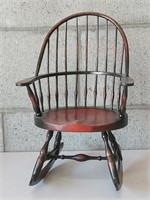 Wooden Display or Doll Rocking Chair