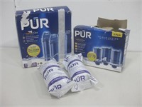 Seven Assorted Pur Water Filters