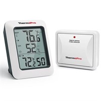 NEW Digital Hygrometer Indoor Outdoor Thermometer