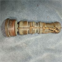 Adjustable Water Hose Nozzle in Brass. R L Nelson