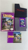 Nintendo NES Exodus Ultima Videogame In Box