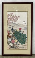 (AF) Oriental Pheasant Print 17 1/2” x 31”