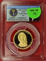 2011-S James Garfield Dollar PCGS PR69DCAM