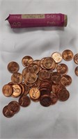 1957 - P Penny lot.