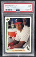 1991 Upper Deck Frank Thomas PSA 9 MINT