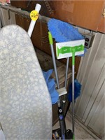 Ironing Board, Dust Mop & Misc.