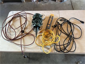 Assorted electrical cords