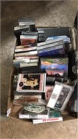 FLAT OF ASST CASSETTE TAPES