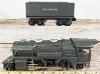 Lionel 259E gunmetal 2-4-2 steam with unmarked