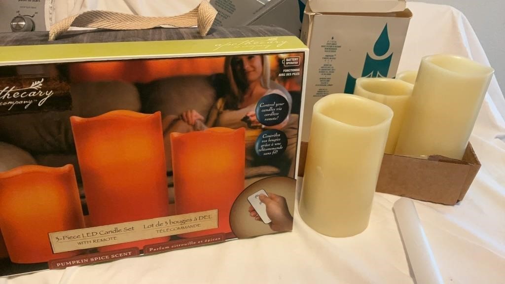 LED Candle Set, Utility Candles, Battery Operated